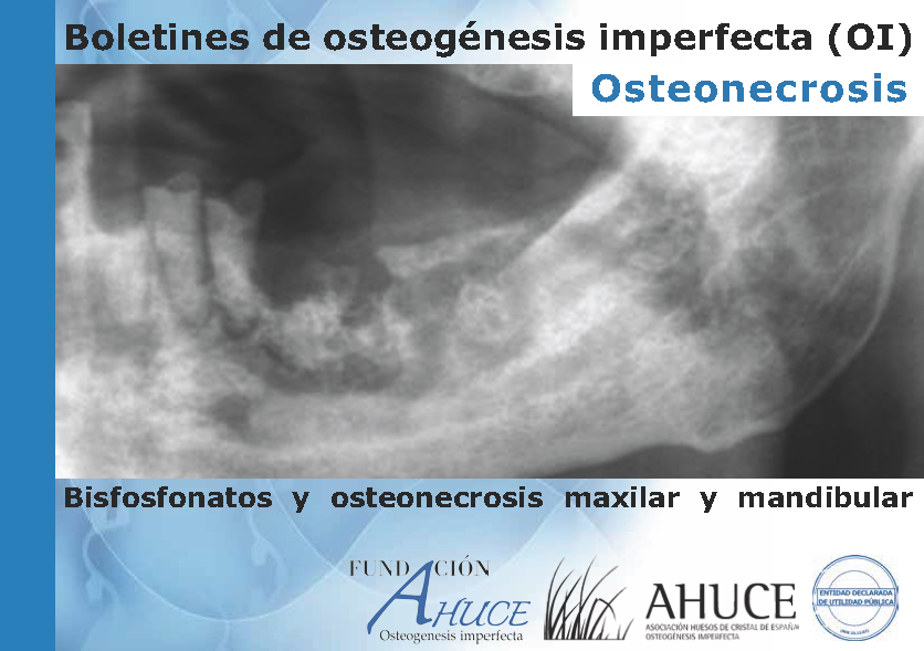 Portada del Boletín Osteonecrosis en Osteogénesis imperfecta